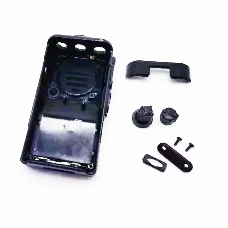 Set Front Cover Case Housing Shell with Volume Channel Knobs for Yaesu Walkie Talkie Vertex VX231 VX-231 Two Way Radio