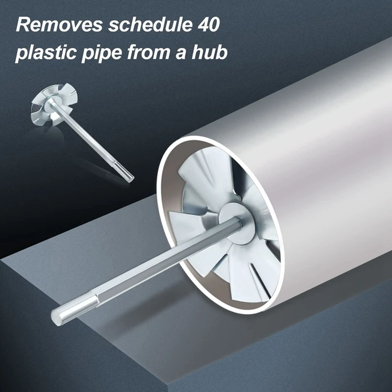 PVC Plumbing Fitting Saver Bit Socket Saver,1/2Inch Speed Power Drill,Bit Fitting Saver Inside Pipe Cutter