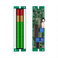 Módulo De Bargrafia LED para Fonte De Alimentação, DC 5V Sinal De Entrada, Duplo 20G5Y5R, 66mm, Conjunto 2x30