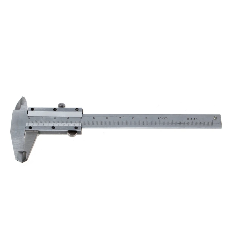 

Mini Vernier Caliper 0-100mm Guage Pocket Stainless Steel Metric Machinist