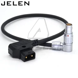 DTAP TO Adjustable Right-Angle FSG 1B 6pin(4+2) Female for Camera RED Epic/ GEmini/RED V-RAPTOR, DJI Transmission power cable