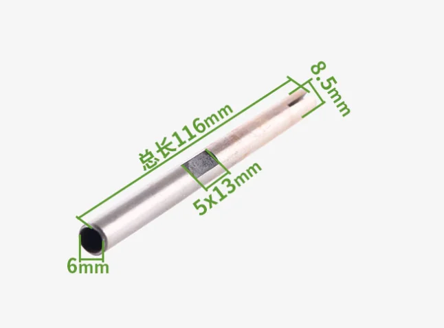 Silver Metal Reciprocating Rod for Makita 4304 Electric Curve Saw