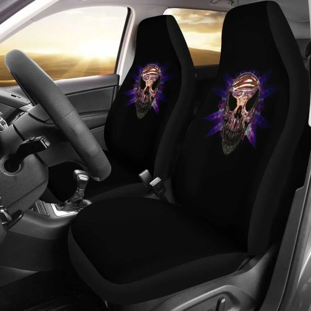 Pirate Skull Car Seat Covers Amazing Gift Ideas,Pack of 2 Universal Front Seat Protective Cover