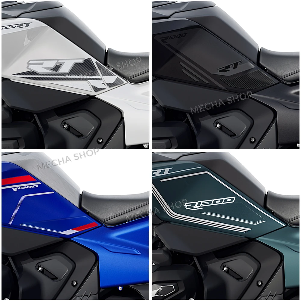 ل R1300Rt 2025 جبال الألب الأبيض دراجة نارية الملحقات R 1300 RT خزان الوسادة حماية ملصق مائي ثلاثية الأبعاد راتنجات الايبوكسي
