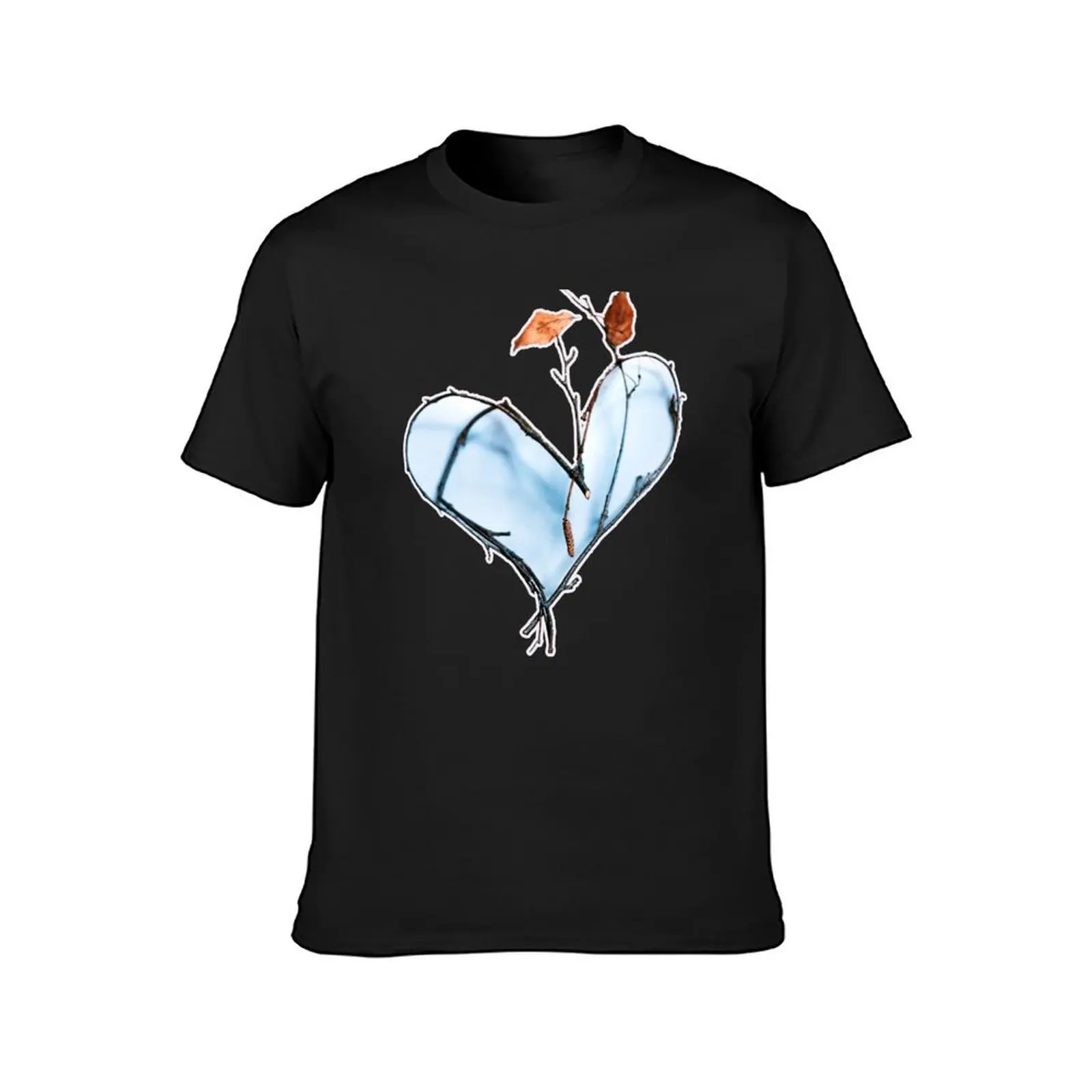 Twigs Love Heart - Autumn, Fall T-Shirt summer clothes sublime Men's clothing