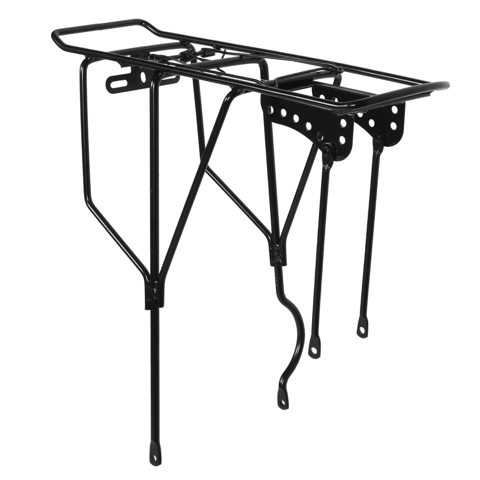 

Solid Rear Bike Rack Adjustable Cargo Luggage Carrier Mountain Bikes Passengers Heavy Loads Commutes Adventures