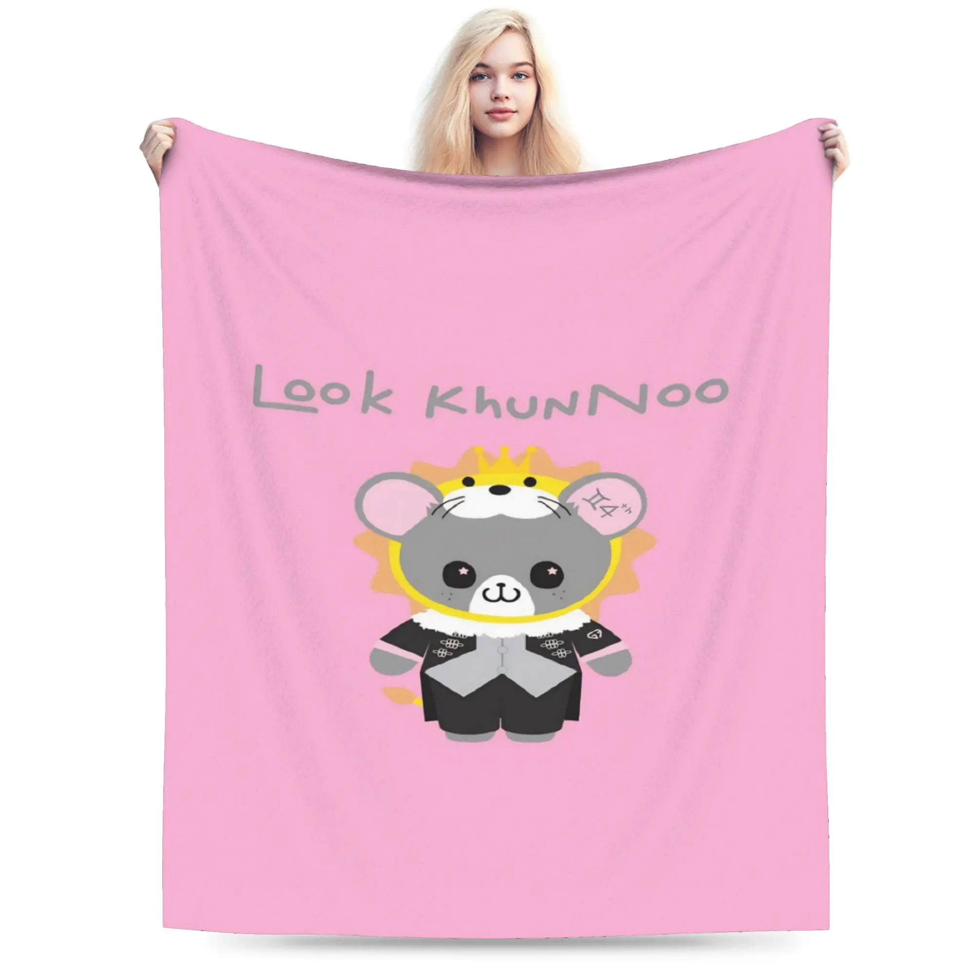 look khunnoo geminifourth Printed Blanket For Men Women Warm Cozy Fluffy  Throw Blankets for Sofa 50x60 Inches Multi-size