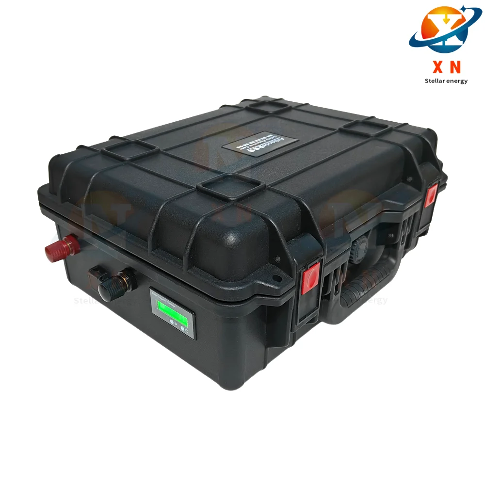 Waterproof 36V 150Ah 100Ah 120Ah LiFepo4 lithium battery pack with BMS for fishing boats solar system motor EV RV+10A charger