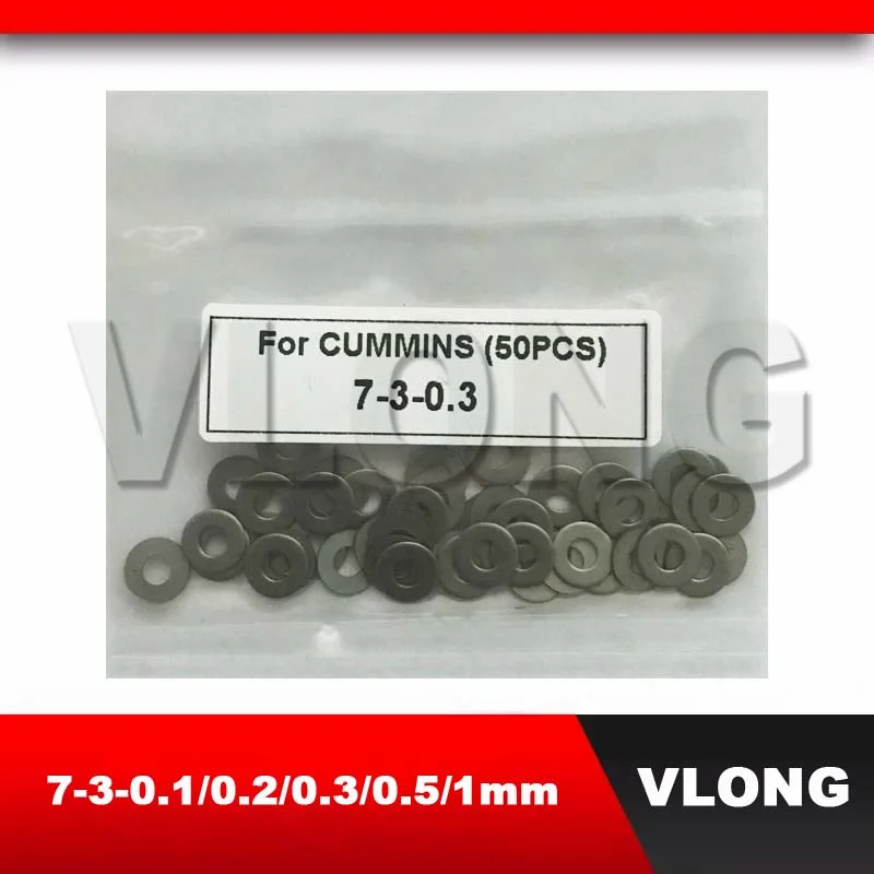 

7-3-0.3MM Adjust The Pressure Washer Shims Diesel Fuel Injector Thickness 0.3mm Adjustment Washer Adjusting Pressure Pad