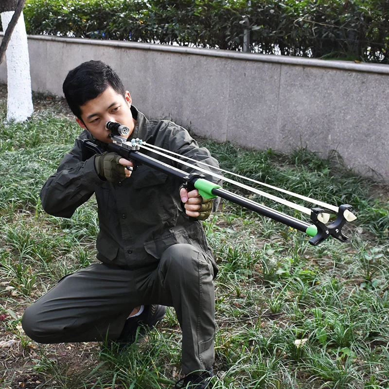 Hot-selling Powerful Retractable Slingshot with Dedicated Hunting Accessories Professional Slingshot Hunting Tools view 5