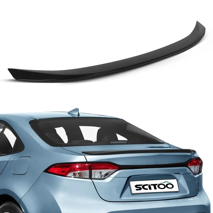 

Крыло спойлера подходит для Toyota Corolla 20202022 матовый черный задний спойлер багажника крыло