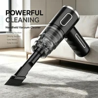 Wireless Handheld Car Vacuum Cleaner, Ergonomic Handheld Design Mini Cordless Vacuum, 3500Pa Strong Suction Car Home Dual Purpose Vacuum with LED Light, Rechargeable Compact Vacuum for Car Sofa Keyboard Pet Hair Corner Dust Deep Cleaning 4