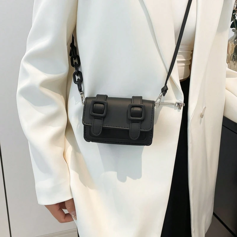 حقيبة كروس كاندي على شكل أحمر شفاه مصغر لخريف وشتاء 2025 للنساء، حقيبة كتف صغيرة متعددة الاستخدامات #3