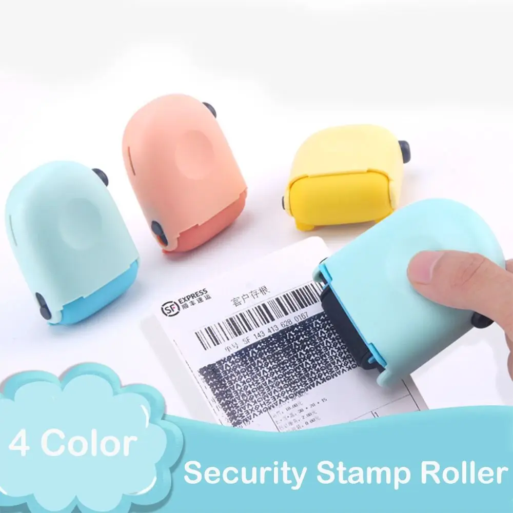 Data Identity Address Blocker Security Stamp Roller Express Bill Applicator Privacy Applicator Rolling Privacy Seal Anti-Theft