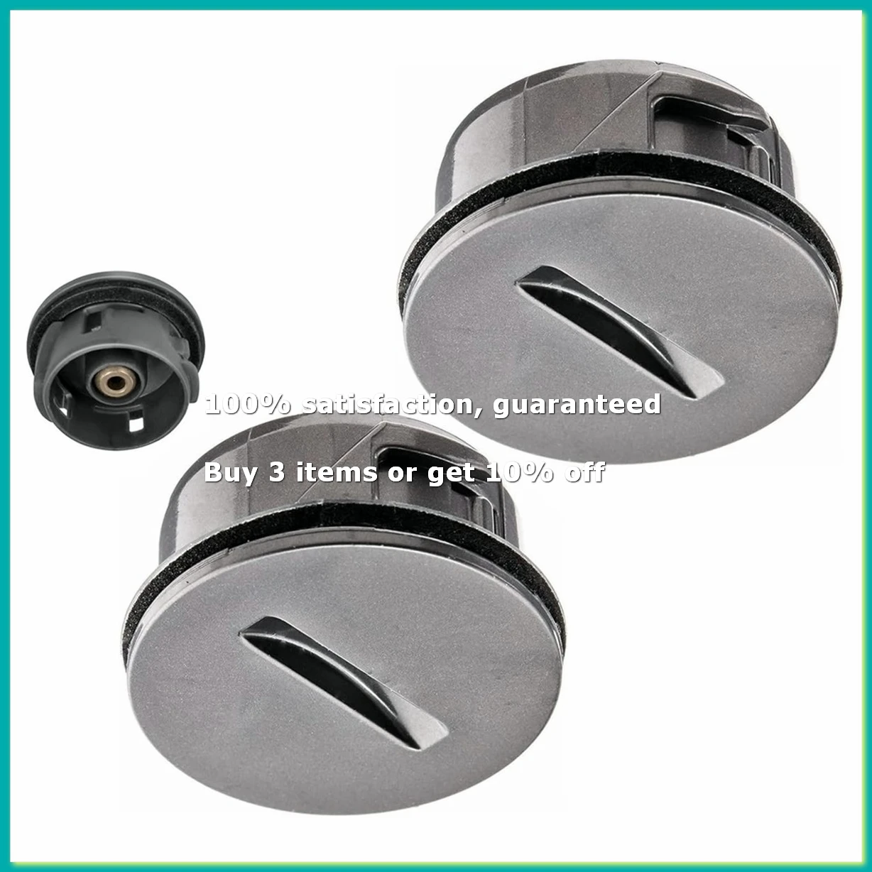9Pack X(2pcs Brush Rod End Cap Cover for V6 / DC59 / DC62 / SV03 / SV073 Direct Drive Cordless Vacuum Cleaner Attachment) - view 2
