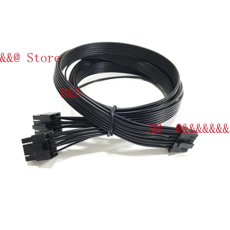 Cable de alimentación PCIE 5,0 12VHPWR de 600W, 2x8 pines a 12+4p, para Corsair, Modular, Dual, 8 pines a 16p (12+4), compatible con PCIE, RTX3090Ti, RTX4090