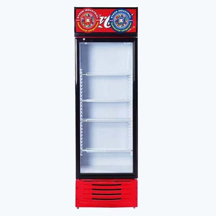 Cost-effective single door beverage cabinet commercial fresh vegetable coolers Cold drinks cabinet instant beverage cooler