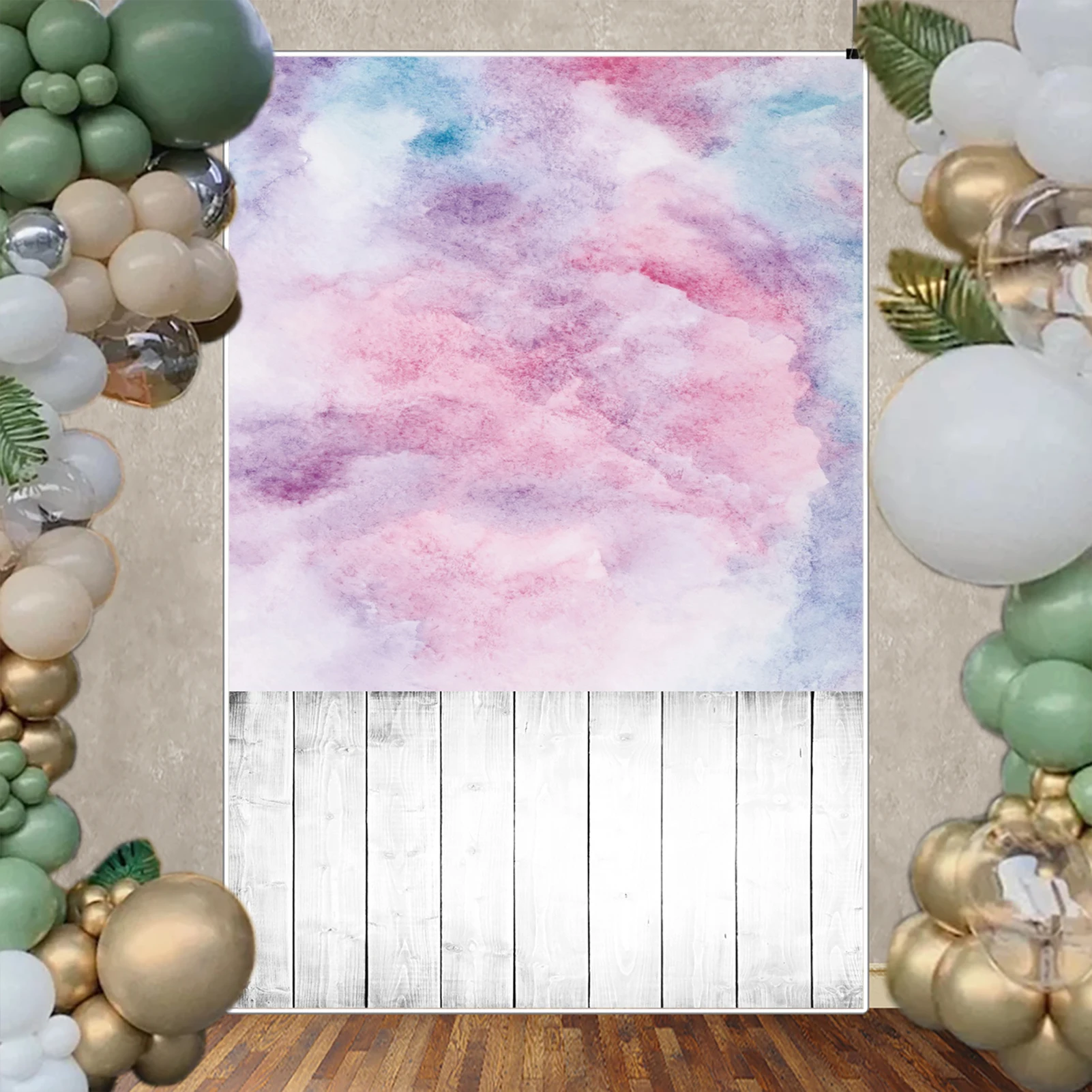 Tło fotograficzne MOON.QG Abstrakcyjny Gradient Fotografia Podłoga Vintage Tekstura Tło Urodziny Baby Shower Ściana Fotobudka Ślub