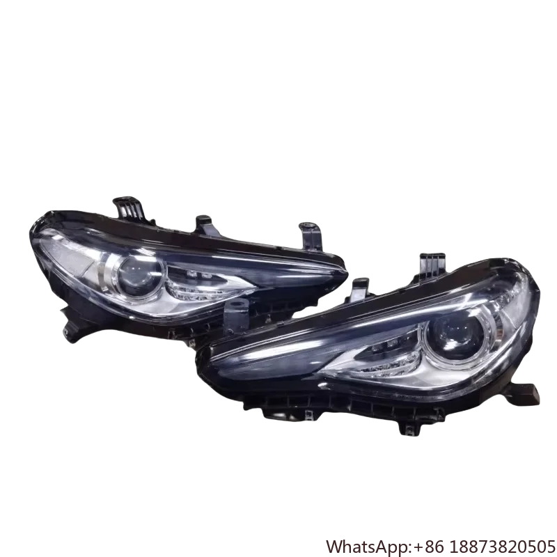 Kfz-Zubehör Kfz-Beleuchtungssystem Scheinwerfer für Alfa Romeo GIULIA STELVIO LED-Scheinwerfer Hernie Scheinwerferbaugruppe