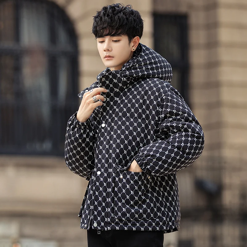 سترة خفيفة الوزن مطبوعة على الموضة في الهواء الطلق، سترة دافئة مقاومة للرياح عالية الجودة ومريحة وعصرية للرجال والنساء #5