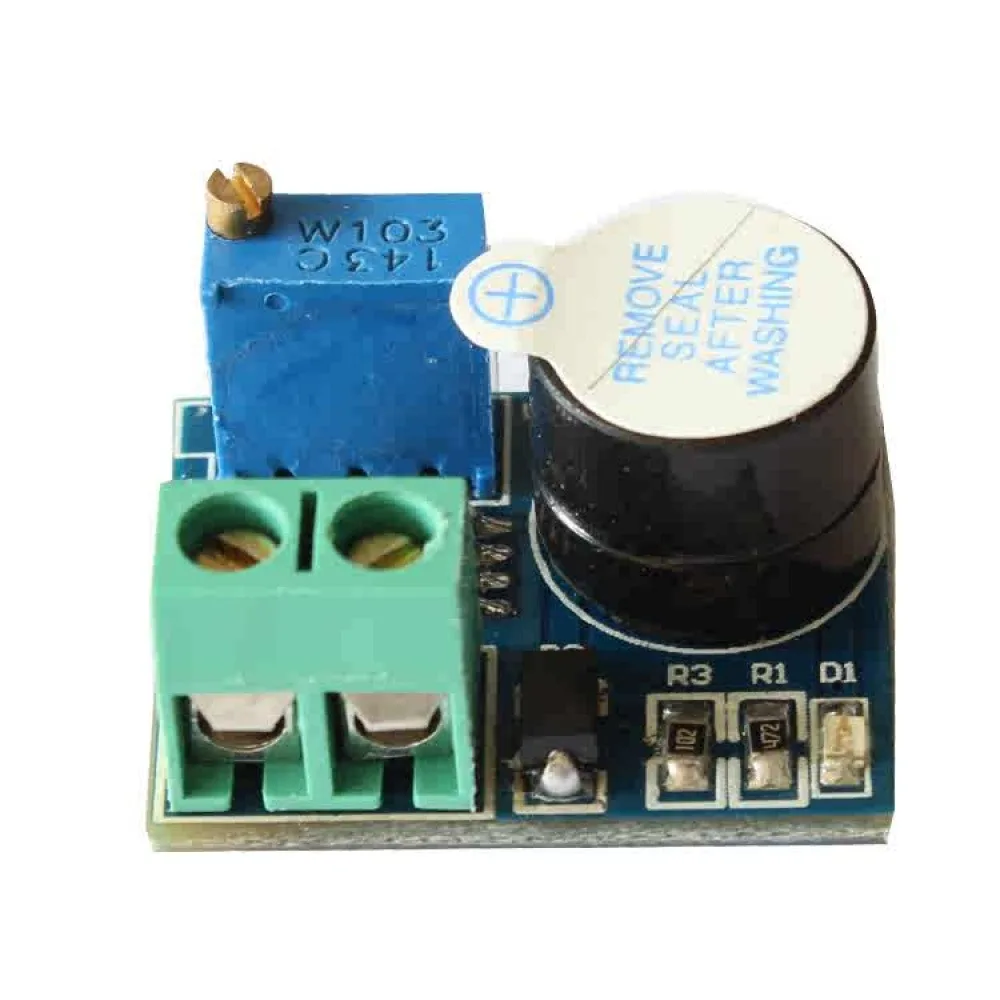 

9V 12V Battery Protection Module Low Voltage and Undervoltage Alarm Buzzer Module with Reverse Wiring Protection and Alarm Light