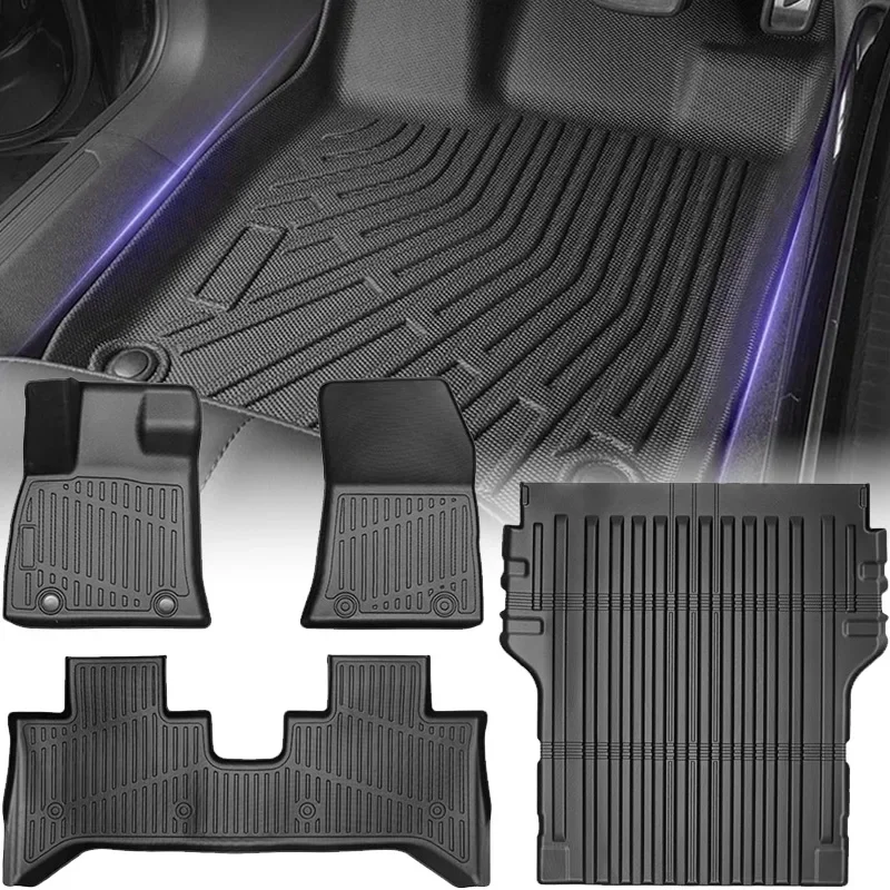 

Car Pad For BYD Shark 2025 2024 3D Foot Pad All-weather Material TPE Waterproof and Anti-slip Protective Pad Trunk Pad Cargo Pad