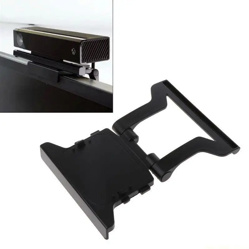 F62C Adjustable Computer Monitor Clip Foldable Mount Clamp Braket For Microsoft for XB 360 Camera Stand