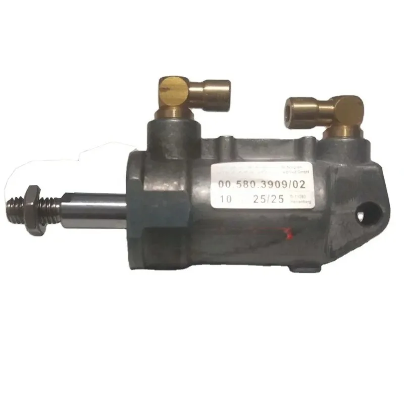 

Пневматический цилиндр 00.580.3909/02 10bar/6mm/4mm D25 H25 для печатной машины SM102 CD102-5