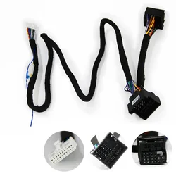 #5 Car DSP Amplifier Wiring Harness Socket For VW Passat GTI Jetta CC Seat Skoda Audi A3 S3 A4 S4 RS4 BMW 3 5 Series M3 X5