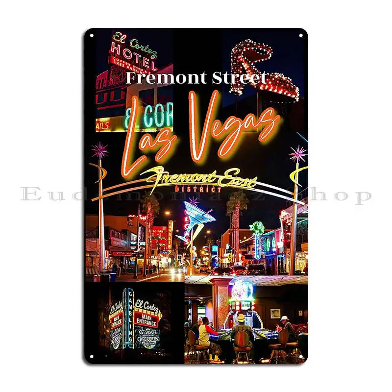 Welcome To Las Vegas Neon Sign Graphic Art Metal Rusty Designing Sign Plaques Retro Tin Sign Poster view 4