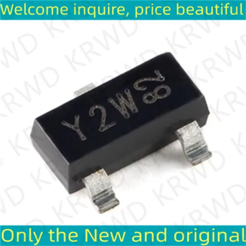 30PCS-100PCS  Y2W New and Original  BZX84-C12,215 BZX84-C12 SOT-23-3 Zener diode 12V 5% 250MW