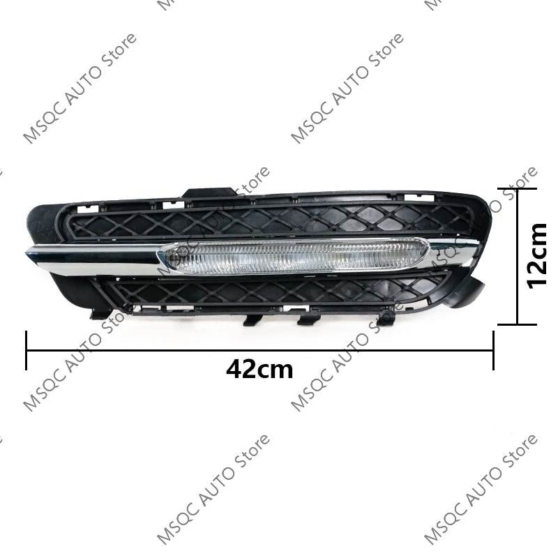 Feux de jour à LED avant automatiques, antibrouillard, DRL, Mercedes-Benz W212, E250, E300, E350, 2009-2013, 2128851574, 2128851674