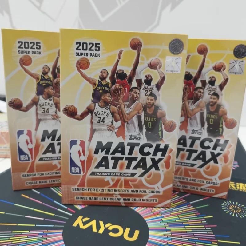 

Новая карта KAYOU NBA Star Card NBA MATCH ATTAX Basketball Match Card Superpower Pack Energy Pack Редкая коллекционная карта Фестивальный подарок