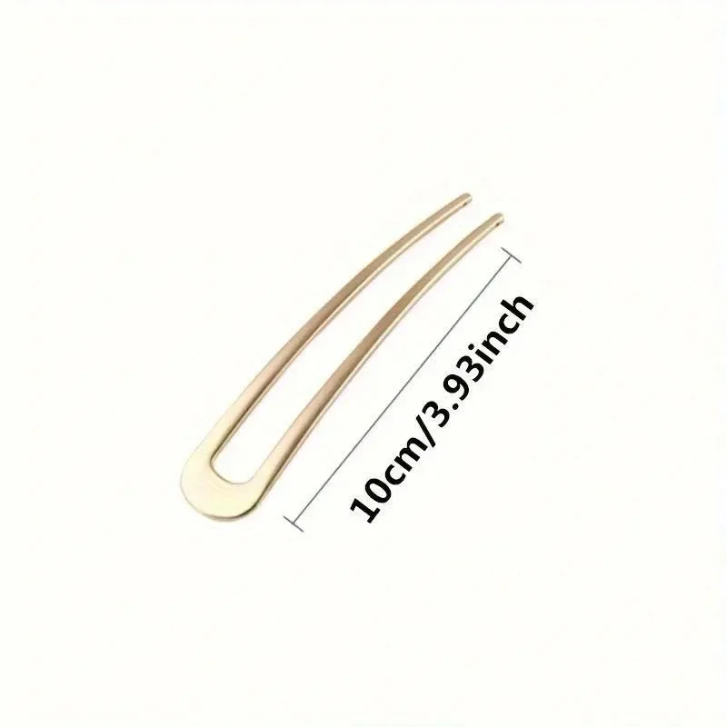 Jepit Rambut Berbentuk U Kepala Bakso Wanita Jepit Rambut Kepala Jepit Rambut Sederhana Jepit Rambut Modern Alat Penata Rambut