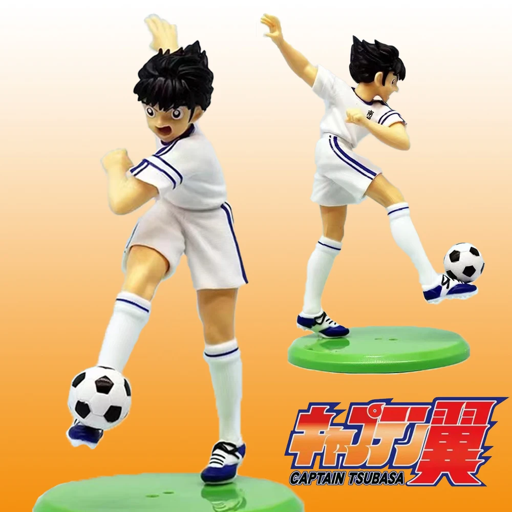 21cm Captain Tsubasa Anime Figure Ozora Tsubasa Action Figures Hyuuga Kojirou/Wakabayashi Genzou Figurine Collection Model Toys