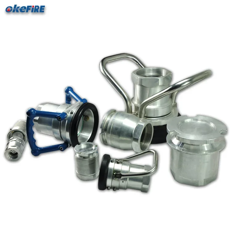 Okefire Dry Disconnect DDC Camlock Quick Male & Female Coupling For Tank Wagons