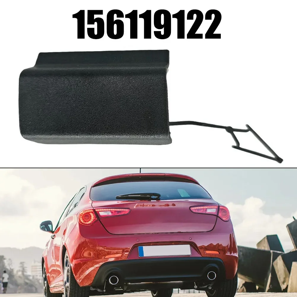 Trailer Cover For Rear Bumper Compatible With For Alfa Romeo For Giulietta 2010 To 2021 OEM 156119122 Made Of ABS Plastic