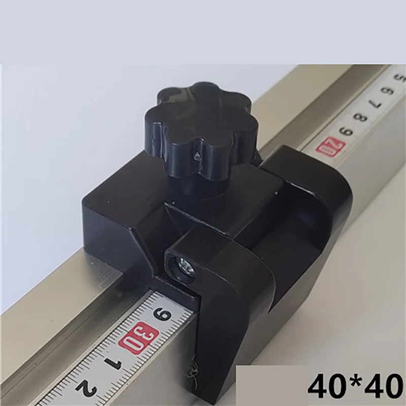 

New Model 40 Factory Direct Sale Saw Table Accessories Locator Ruler Slide Block Woodworking Clamp Parts Positioner