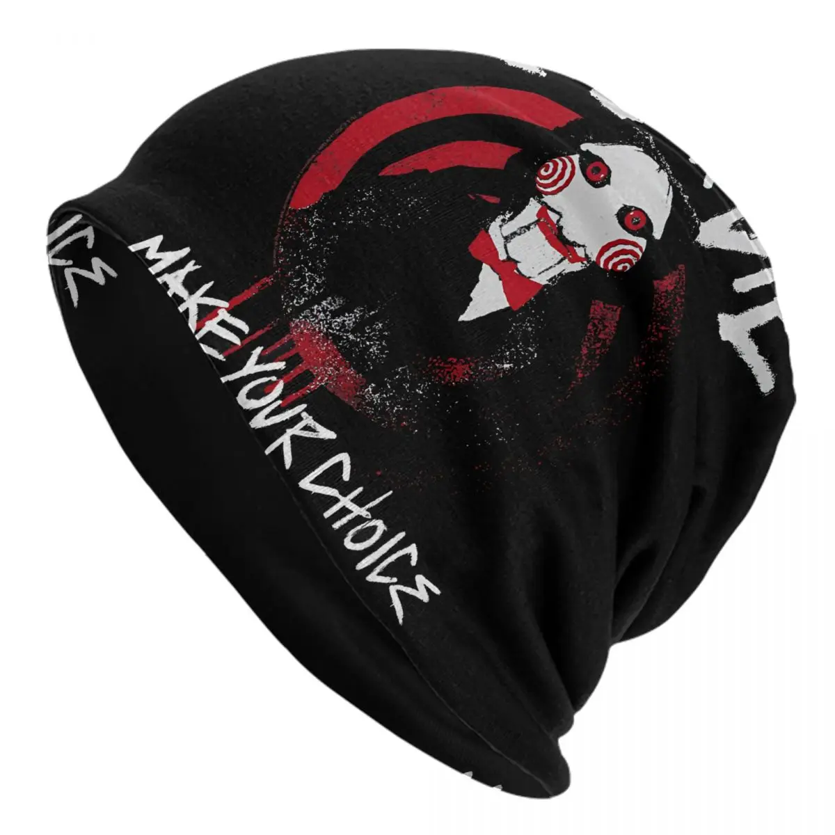 Custom S-Sawes Horror Movie 80s Beanie Cap Unisex Winter Warm Bonnet Femme Knit Hats Outdoor Ski Retro Skullies Beanies Hats