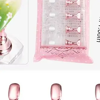 1 set supporto magnetico per unghie supporto per pratica punta per unghie finte supporto base in cristallo display per nail art per salone d'arte fai da te e pratica