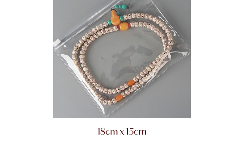 10/20PCS Transparent Plastic Pouches PVC Zipper Bag For Jewelry Bracelet Necklace Earrings Gift Storage Small Business Packages