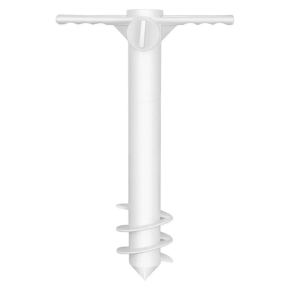 

1 шт. Премиум-держатель для пляжного зонта из нержавеющей стали, основание для зонта от солнца, для кемпинга, сада, пляжа, крепление в песке