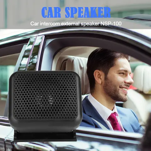 NSP-100 External Speaker for Yaesu FT-847 FT-920 FT-950 CB Radio Walkie Talkie 10 best sales cb external speaker - №7