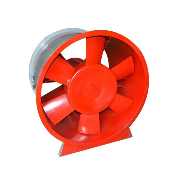 

HTF(A) Electric Axial Flow Fan High Temperature Fire Smoke Exhaust 380V OEM & ODM Supported