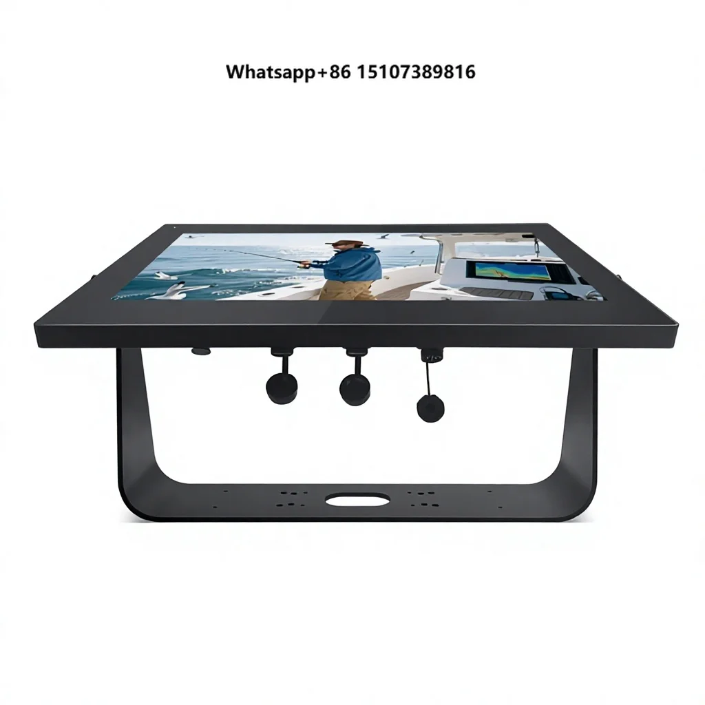 21.5 Inch Waterproof IP67 3840x2160 4k Outdoor 1500 Nits Capacitive Touch Screen Marine Displays for Garmin GPSMAP 9000 Series