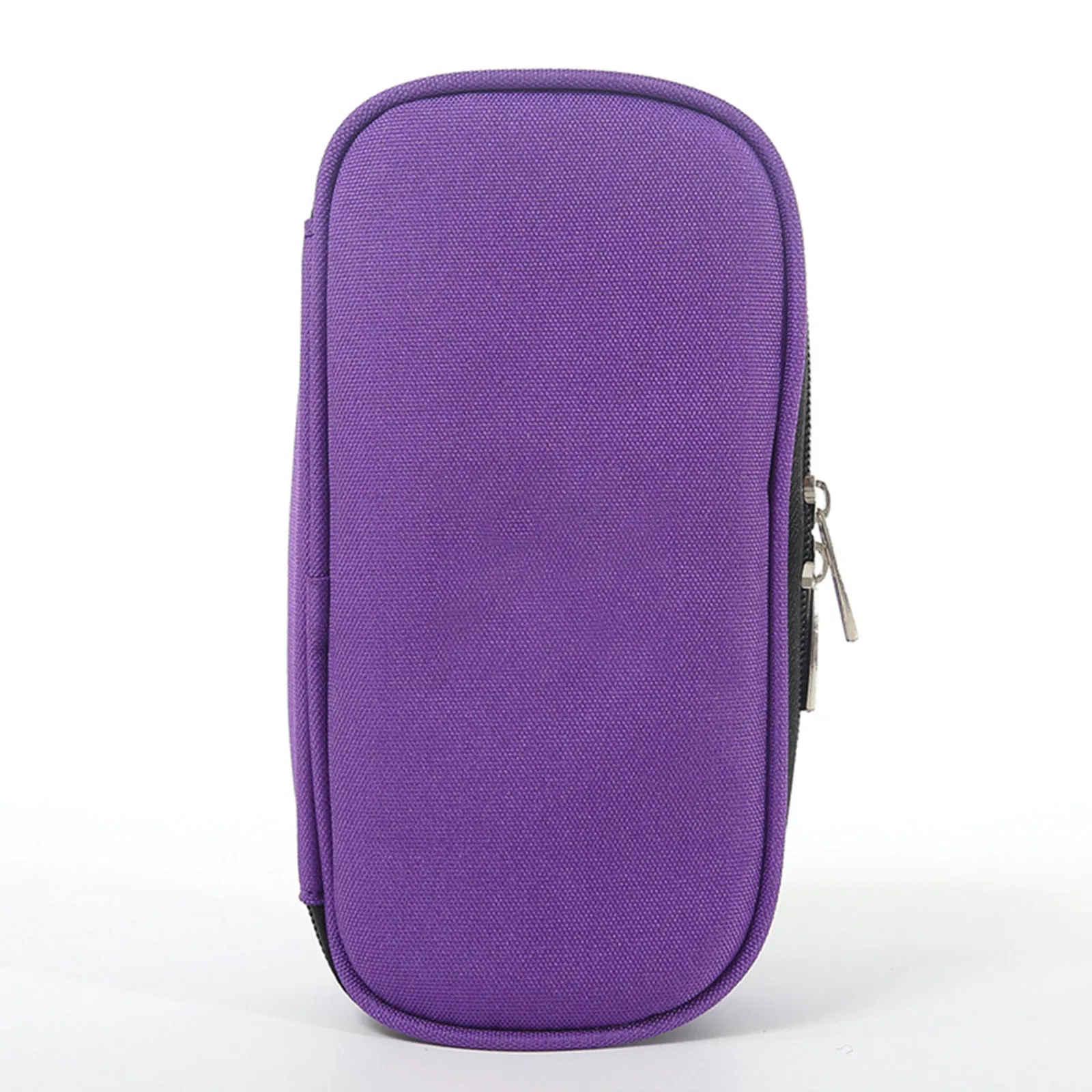 

Portable Insulin Cooler Bag for Diabetic Supplies Storage Travel Camping Outdoor Use Waterproof Oxford Fabric Purple