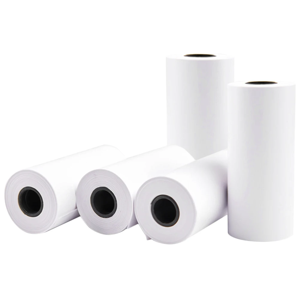 

5 Rolls Kids Camera Printing Paper Smooth Transfer Suitable Home Office School Supermarket