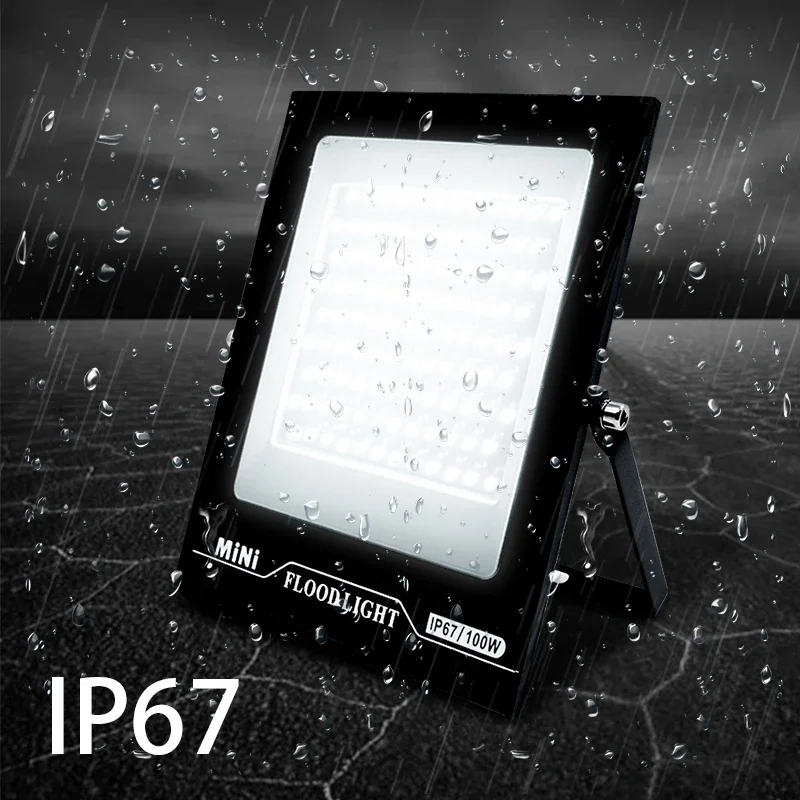 10W 20W 30W 50W 100W 150W 200W Đèn Led 220V Ngoài Trời pha Đèn IP67 Chống Nước Đèn Đường Phong Cảnh Chiếu Sáng