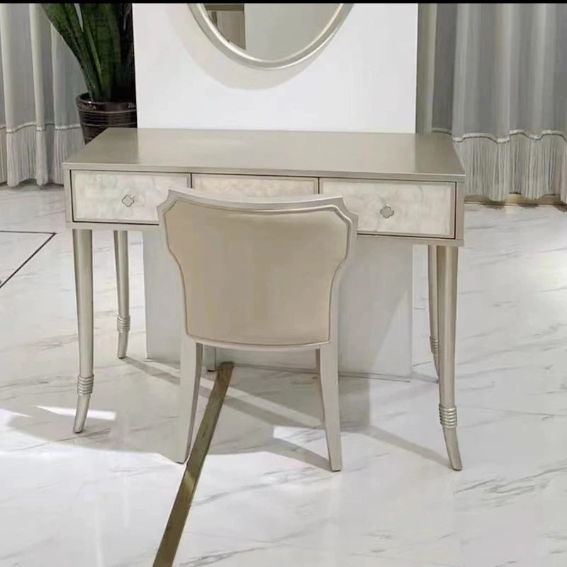 

Simple Hidden Vanity Table Dest Drawers White Space Europa Dressing Table Corner Modern Wood Makyaj Masas Furniture For Bedrooms