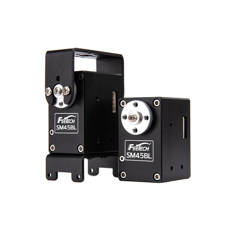 China Factory Customizable 24V 45kg.cm Servo programable de doble eje Modbus RS485 Control en serie para piezas de coche RC